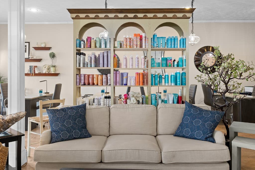 Love's Hair & Spa product display